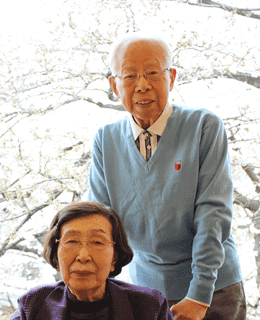 入居者 新保 太郎 様（91歳）／新保 礼子 様（90歳）　夫妻