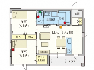 ヘーベルVillage 西永福～グランテラス浜田山～ 施設イメージ 6