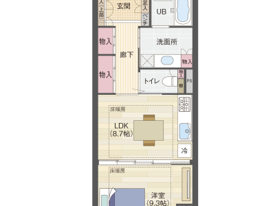 エレガーノ摩耶（一般居室） 施設イメージ 6