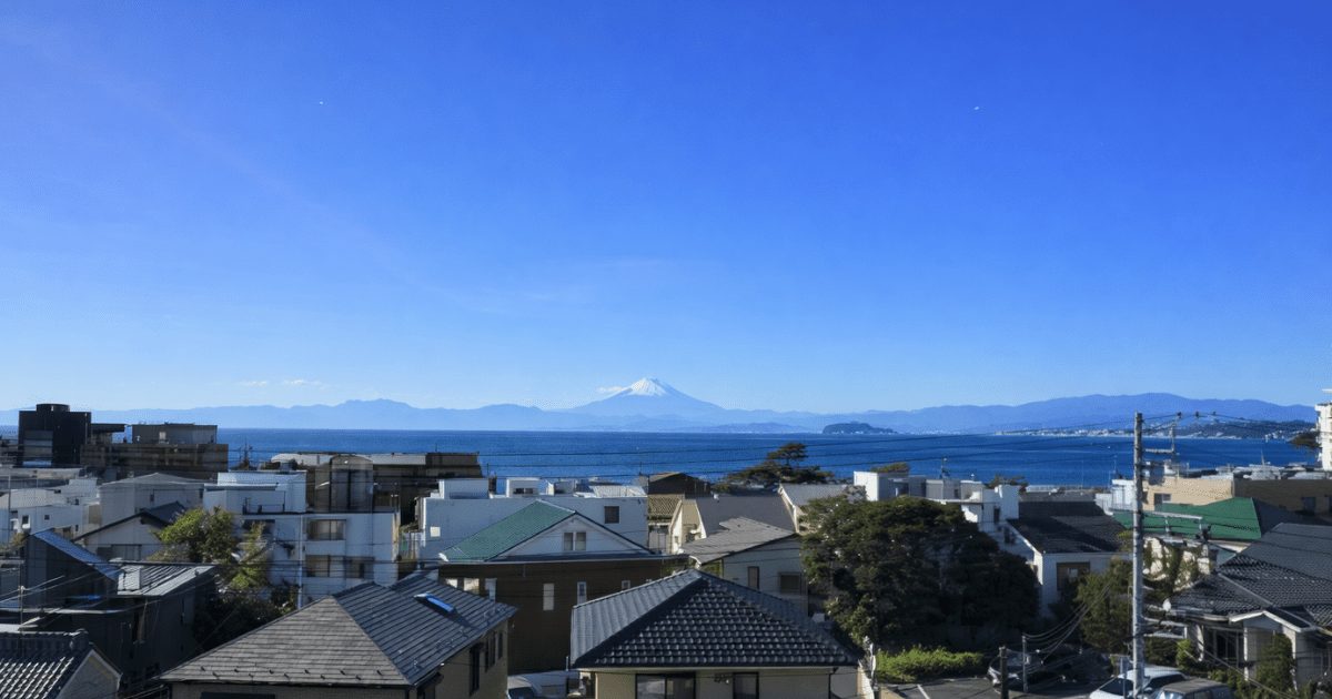 SOMPOケア ラヴィーレ葉山のレストランからの眺望