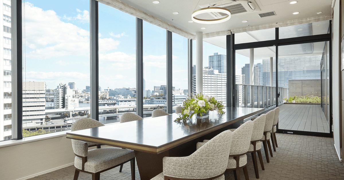 グランクレールHARUMI FLAGシニアレジデンスのプライベートダイニング