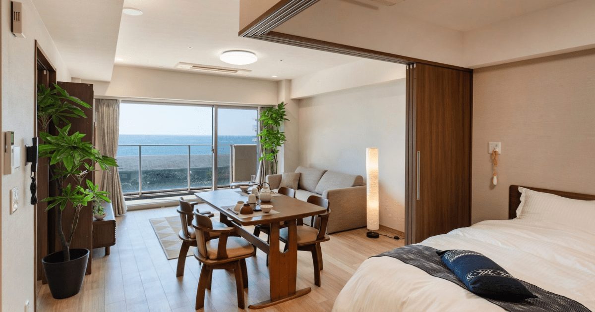 交欒-マゼラン- 葉山一色の居室からの眺め