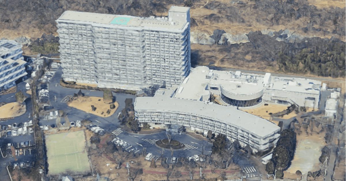 アメニティーライフ八王子の広大な土地