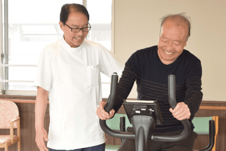 個別リハビリで健康寿命を延ばす