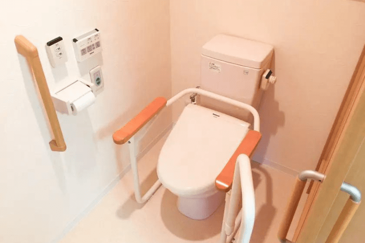 安心設計のトイレ