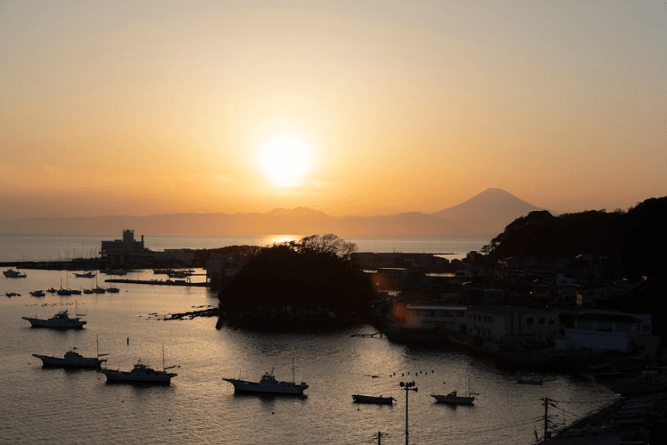 湘南の空気感を纏う海沿いのロケーション