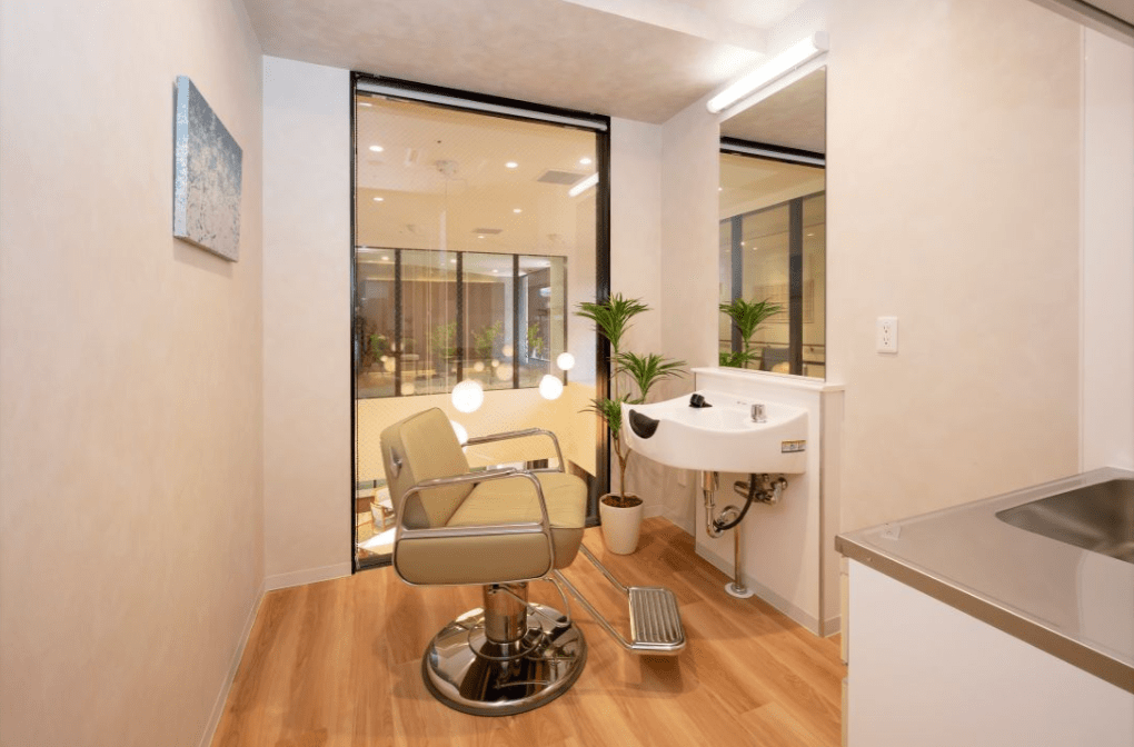 スタイリッシュな雰囲気の理美容室