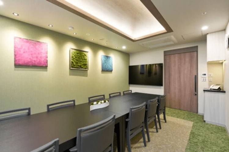 家族とのプライベートな時間は相談室で