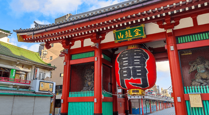 近くに「浅草寺」など観光名所もありイメージ