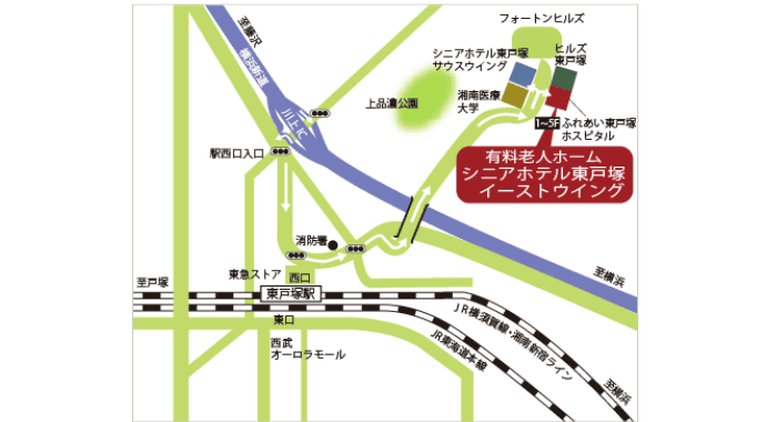 利便性・快適性を兼ね備えた立地イメージ