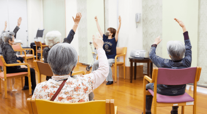 一人ひとりに寄り添うケア時間「クレールタイム」イメージ
