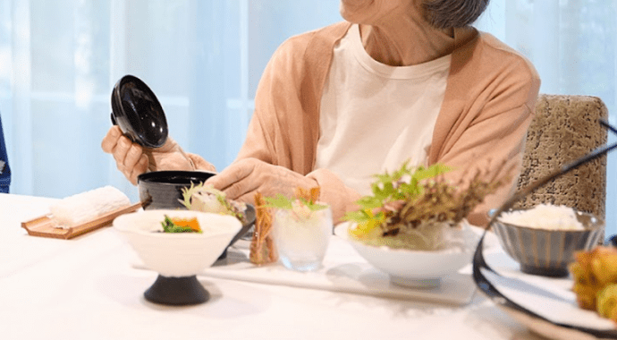 手づくりの食事は栄養士考案のメニューイメージ