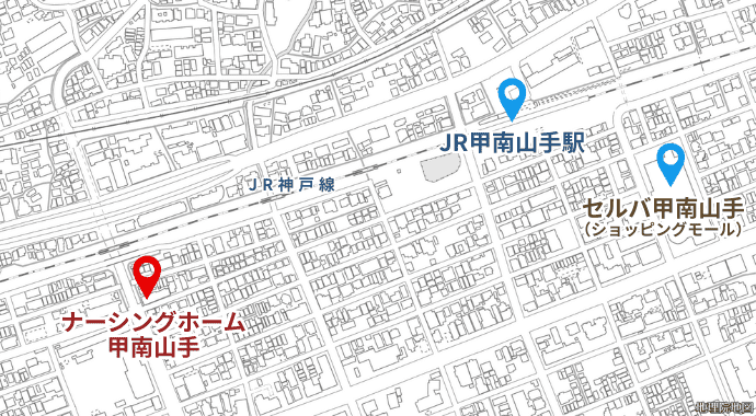 JR甲南山手駅徒歩圏、近隣にはショッピングモールもイメージ