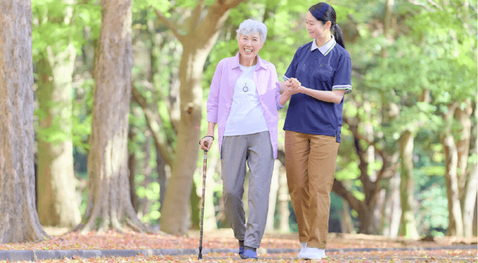 担当スタッフ制で入居者個々に最適なケアを提供イメージ
